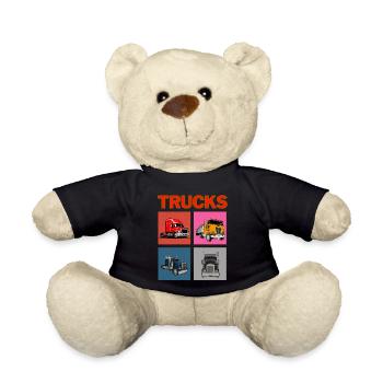 Camions - Nounours - noir - Devant
