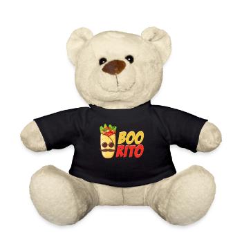 Boorito Burrito Wortspiele Mexikanische Margarita - Teddy - Schwarz - Vorne