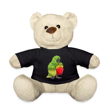 Frites perroquet - Nounours - noir - Devant