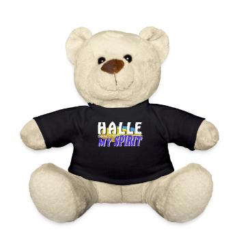 HALLE SAALE MY SPIRIT - Teddy - Schwarz - Vorne