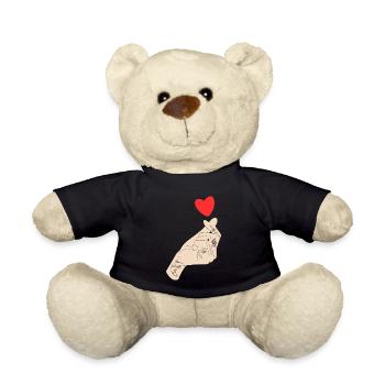 K-Drama Liebhaber Lustig KDrama Mutter - Teddy - Schwarz - Vorne