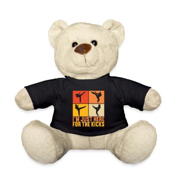 Capoeira Capoeirista - Teddy Bear - black - Front
