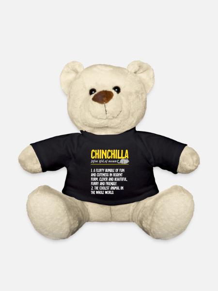 Chinchilla - Teddy - Schwarz