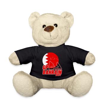 Grand Prix Bahrain Sakhir Circuit 2024 Season - Teddy Bear - black - Front