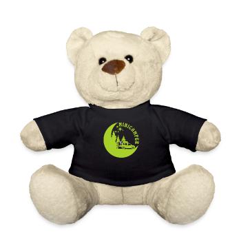 Minicamper Camping-Camper Microcamper - Teddy Bear - black - Front