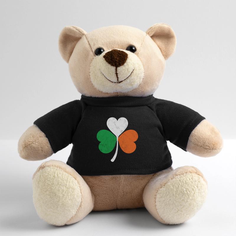 Irish Flag Shamrock Teddy Bear