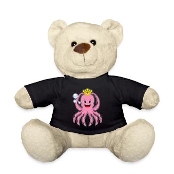 Couronne de pieuvre - Nounours - noir - Devant