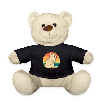 Katze - Teddy - Schwarz - Vorne
