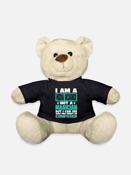 Concepteur de médias - Nounours - noir