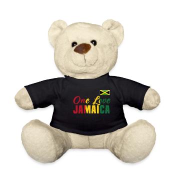 one love jamaica - Teddy - Schwarz - Vorne