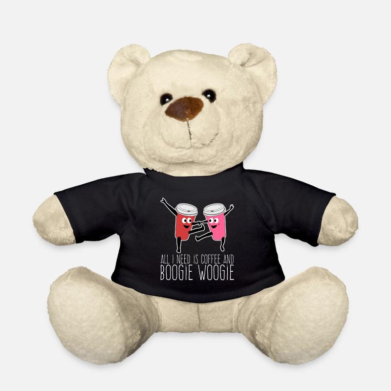 Boogie Woogie Coffee Dance Dancing - Teddy - Schwarz