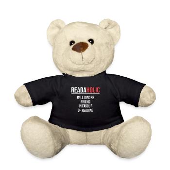 Readaholic obtient son ami en faveur du - Nounours - noir - Devant