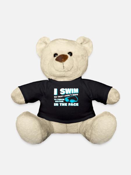 Swimming Trainer Swimmer Pool - Teddy - Schwarz