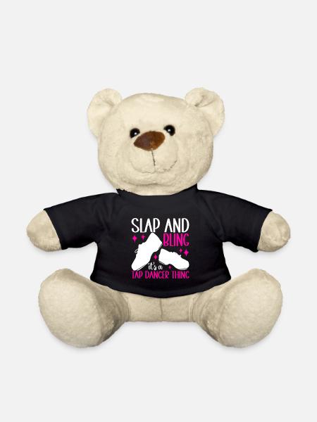Stepptanz Stepptänzer - Teddy - Schwarz
