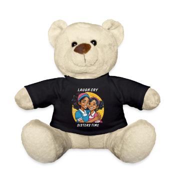 LAUGH CRY SISTERS TIME - Teddy - Schwarz - Vorne