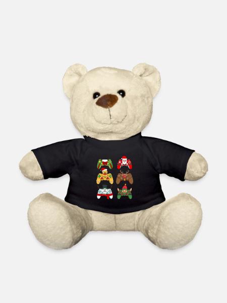 Christmas Gaming Controller - Teddy - Schwarz