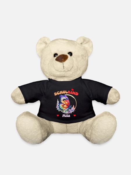 Mila, écolière - Nounours - noir