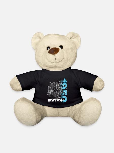 Limited Edition 1950 Limited Edition Fußball - Teddy - Schwarz