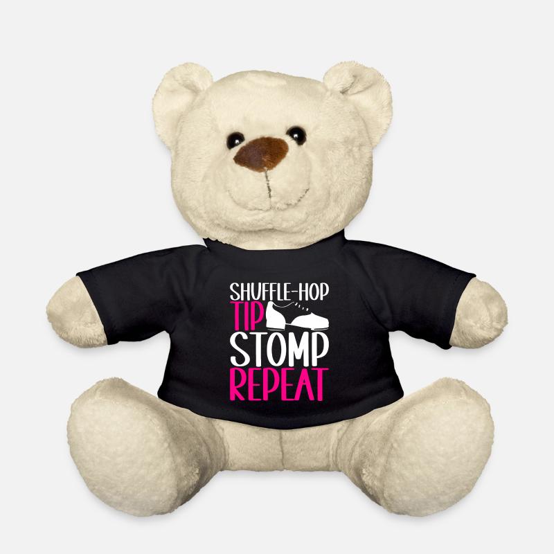 Tap Dance Tap Dancer - Teddy Bear - black