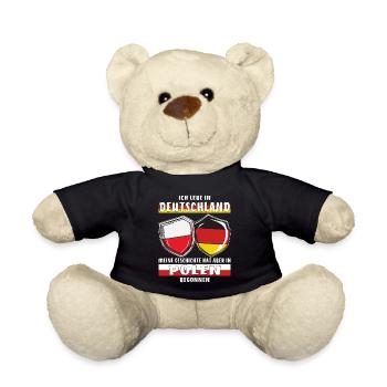 POLOGNE ALLEMAGNE J’HABITE - Nounours - noir - Devant