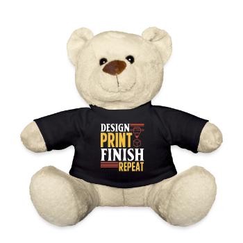 3D Drucker 3D Druck - Teddy - Schwarz - Vorne