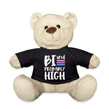 Bi and probably high Bisexual - Teddy - Schwarz - Vorne