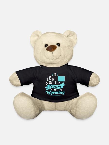 Wyoming Souvenir Liebe - Teddy - Schwarz