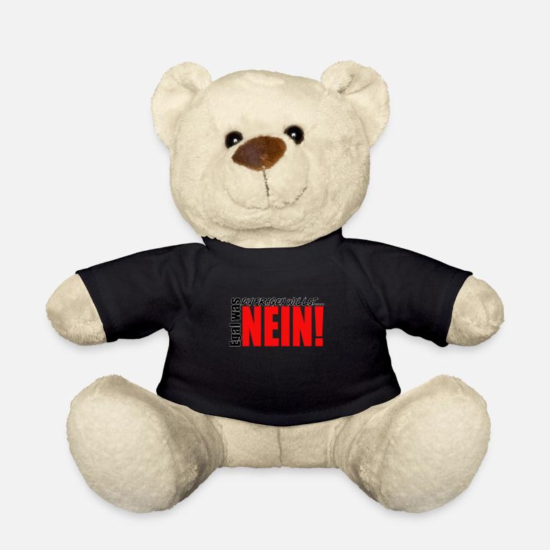 Egal was du fragen willst - Nein! - Teddy - Schwarz