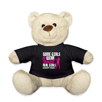 Mädchen Bogenschießen - Teddy - Schwarz - Vorne