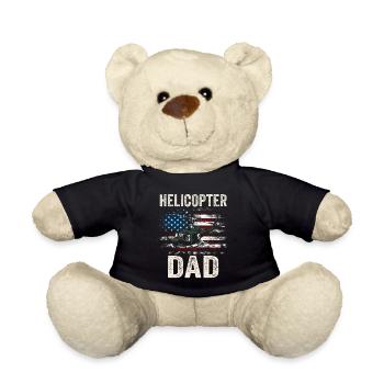 Helikopter-Vater Amerikanische Eltern - Teddy - Schwarz - Vorne