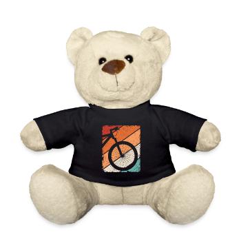 Retro MTB - Teddy Bear - black - Front