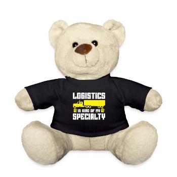 Logisticien Logistique - Nounours - noir - Devant