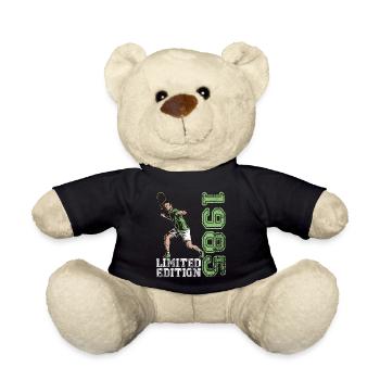 Limited Edition 1985 Limited Edition Tennis - Teddy Bear - black - Front
