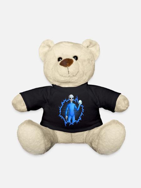 Das Außerirdische - Teddy - Schwarz