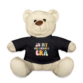 À l’époque de ma grand-mère - Fête des mères groovy - Nounours - noir - Devant