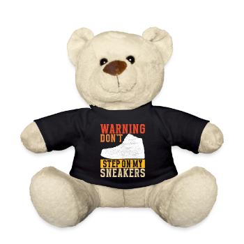 Sneakerhead Sneaker Collector - Teddy Bear - black - Front