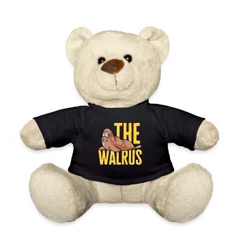 Walross - Teddy - Schwarz - Vorne