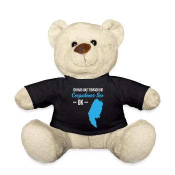 Lake Cospuden - simply perfect - Teddy Bear - black - Front