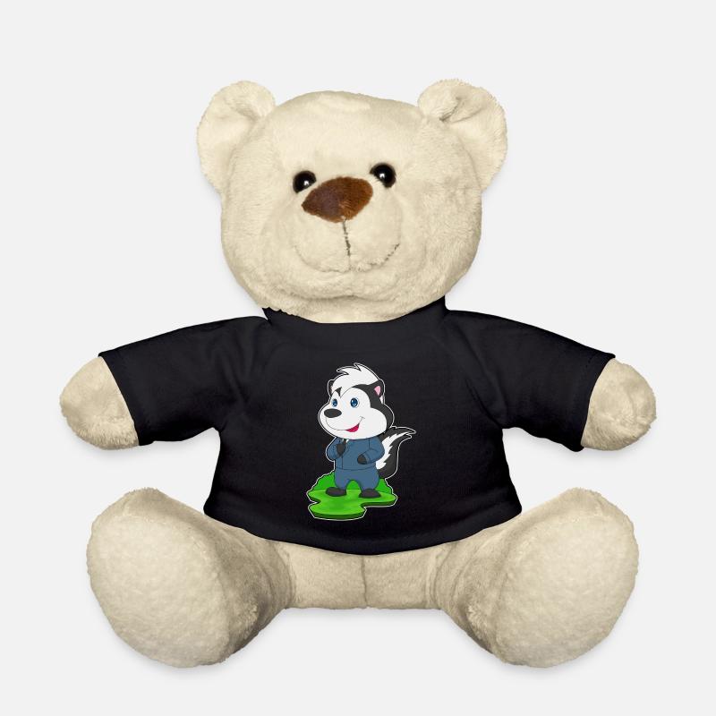 Stinktier Bräutigam Hochzeit - Teddy - Schwarz