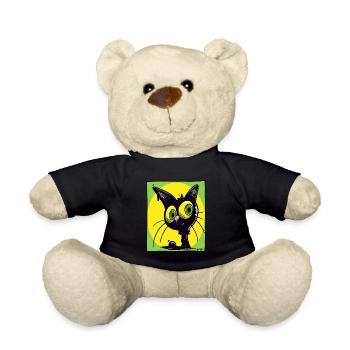 Die coolste und beste Katze - Teddy - Schwarz - Vorne
