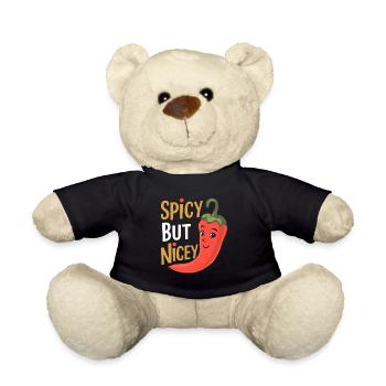 Liebhaber Scharfer Speisen, Chili Peppers Chef - Teddy - Schwarz - Vorne