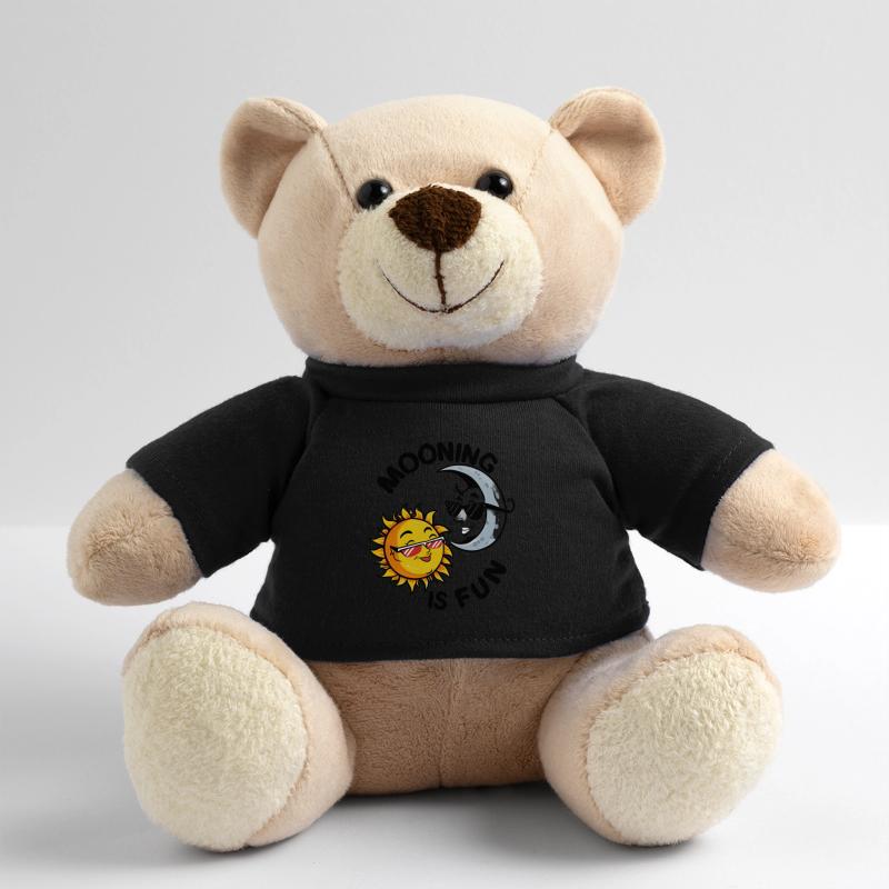 Solar Eclipse Funny Mooning The Sun Is Fun Teddy Bear