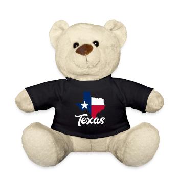 Texas USA - Teddy - Schwarz - Vorne