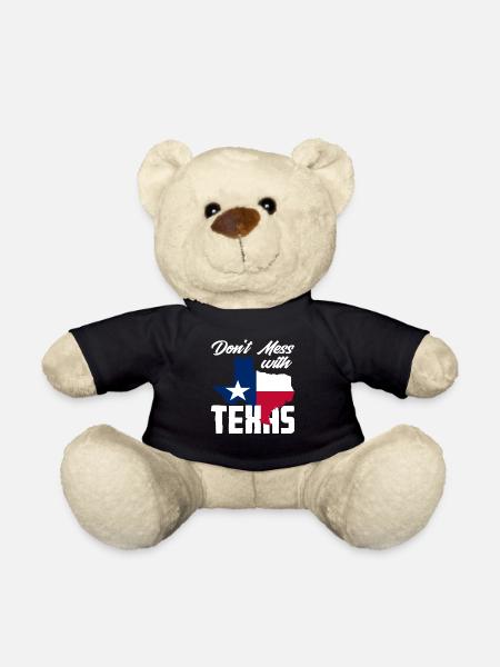 Texas Spruch Texaner - Teddy - Schwarz