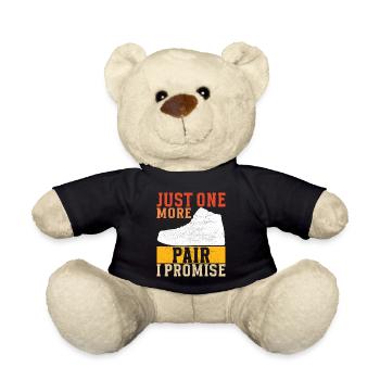 Sneakerhead Sneaker Collector - Teddy Bear - black - Front