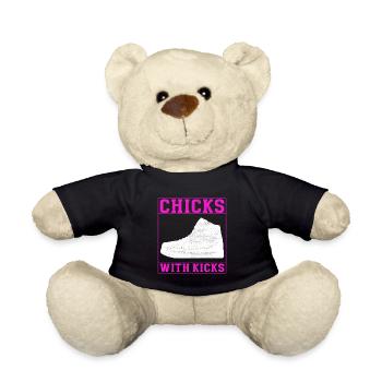 Sneakerhead Sneaker Collector - Teddy Bear - black - Front