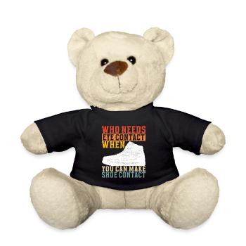 Sneakerhead Sneaker Collector - Teddy Bear - black - Front