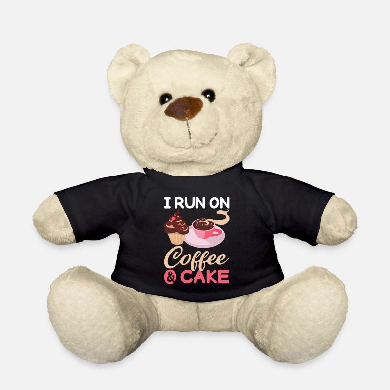 Cake Lover Cake Gift - Teddy - Schwarz