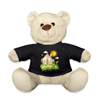 Sonniges Häuschen Im Grünen - Teddy - Schwarz - Vorne