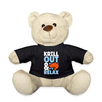 Marine Biology Marine Biologist - Teddy Bear - black - Front